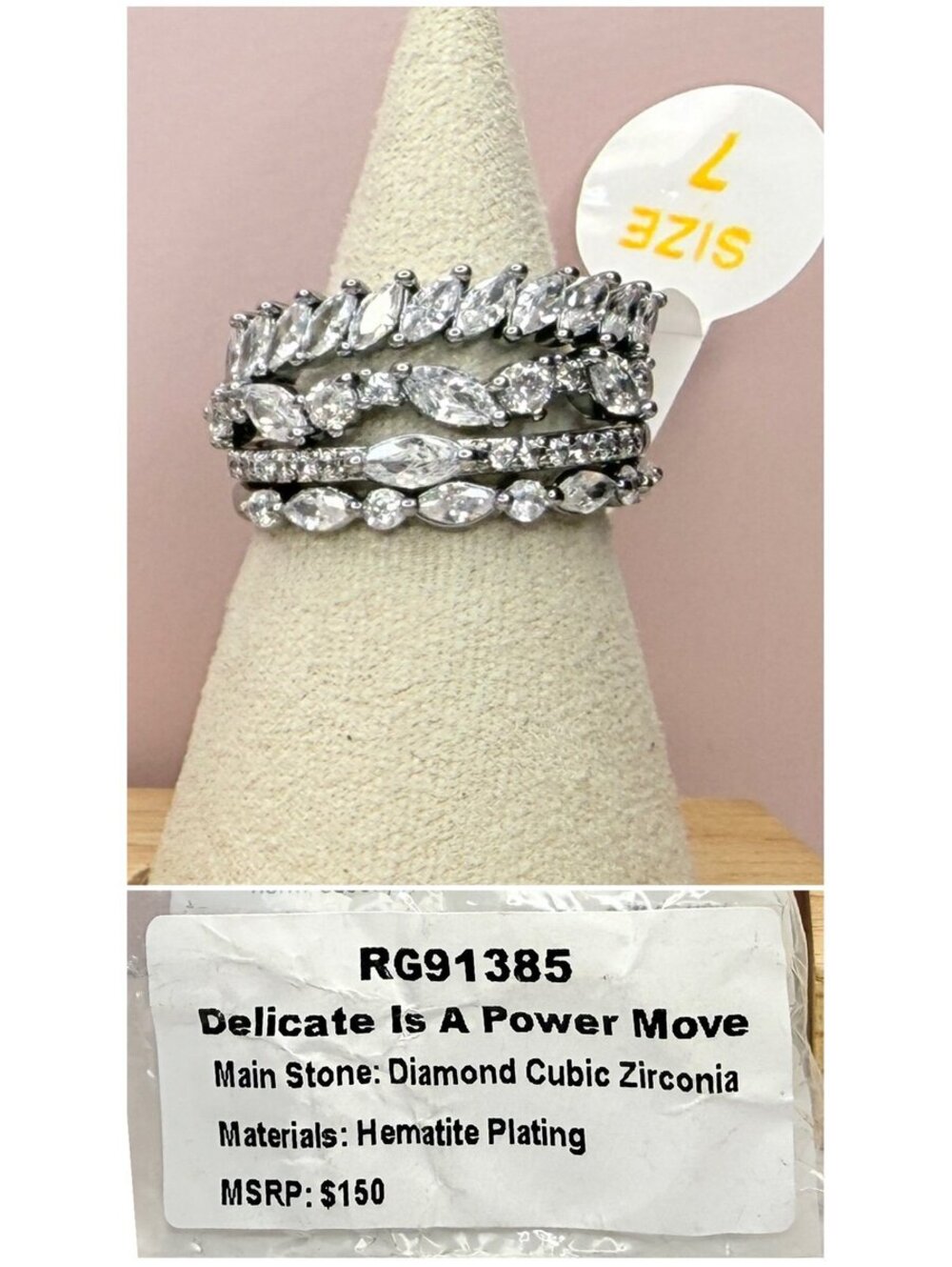 Delicate is a Power Move - Size 7 - Delicates